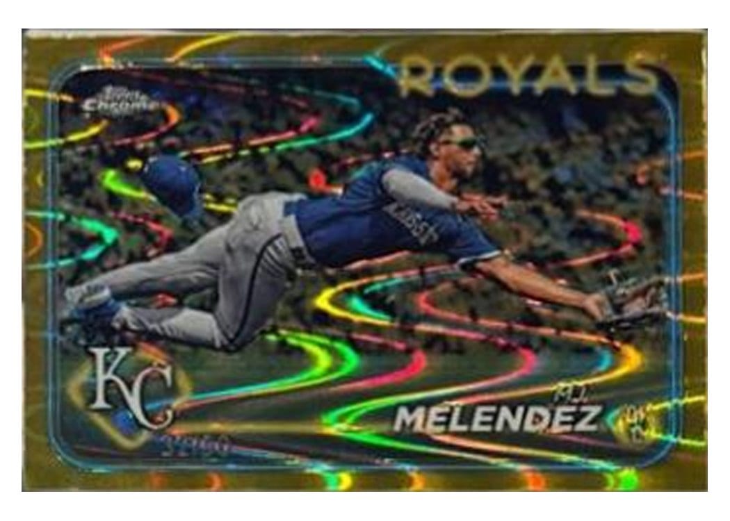 2024 Topps Chrome Base Set MJ Melendez #7 card