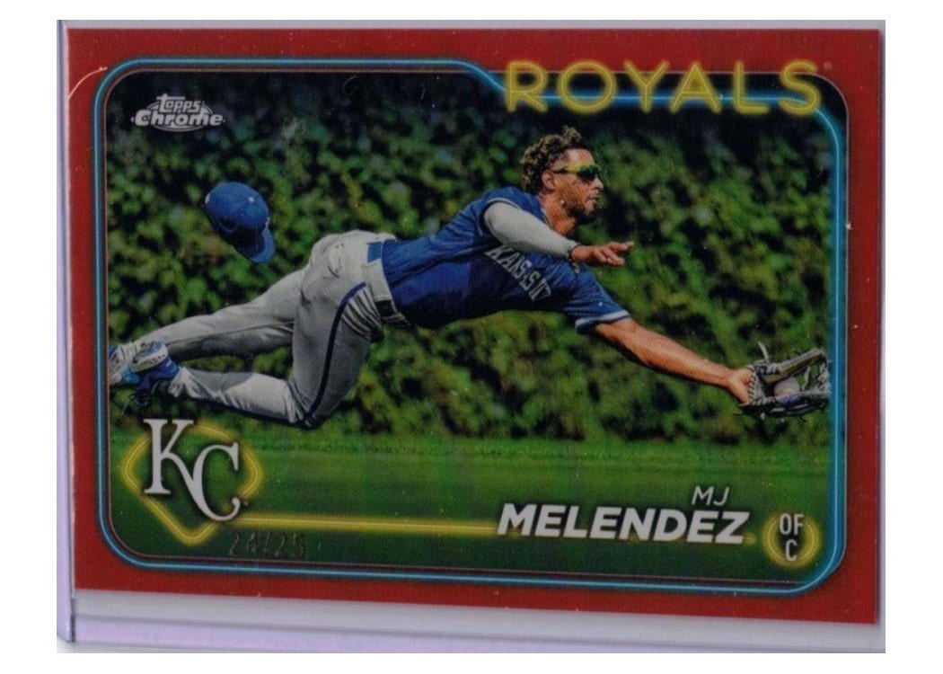 2024 Topps Chrome Base Set MJ Melendez #7 card