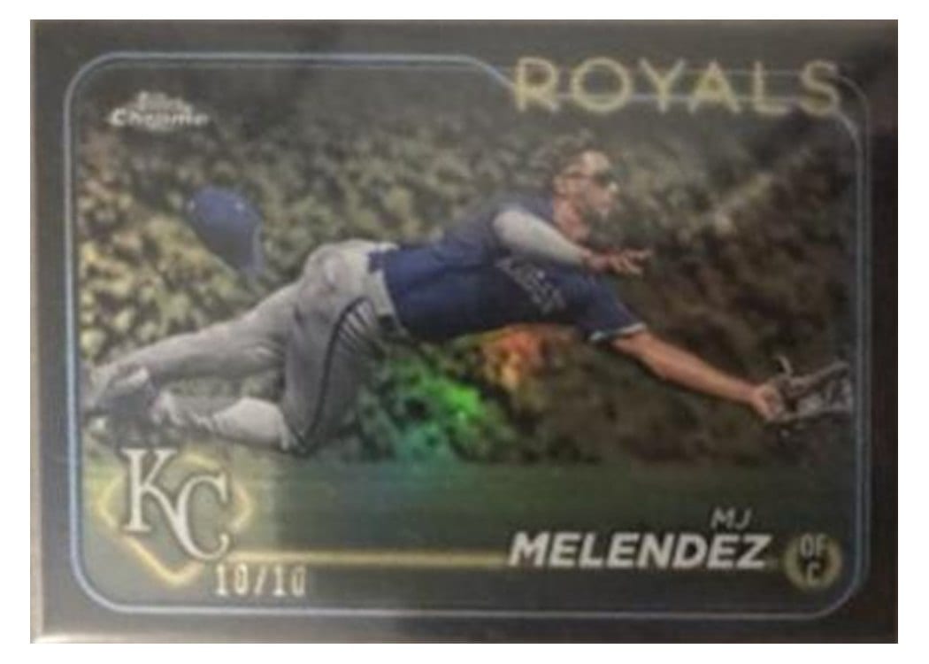 2024 Topps Chrome Base Set MJ Melendez #7 card