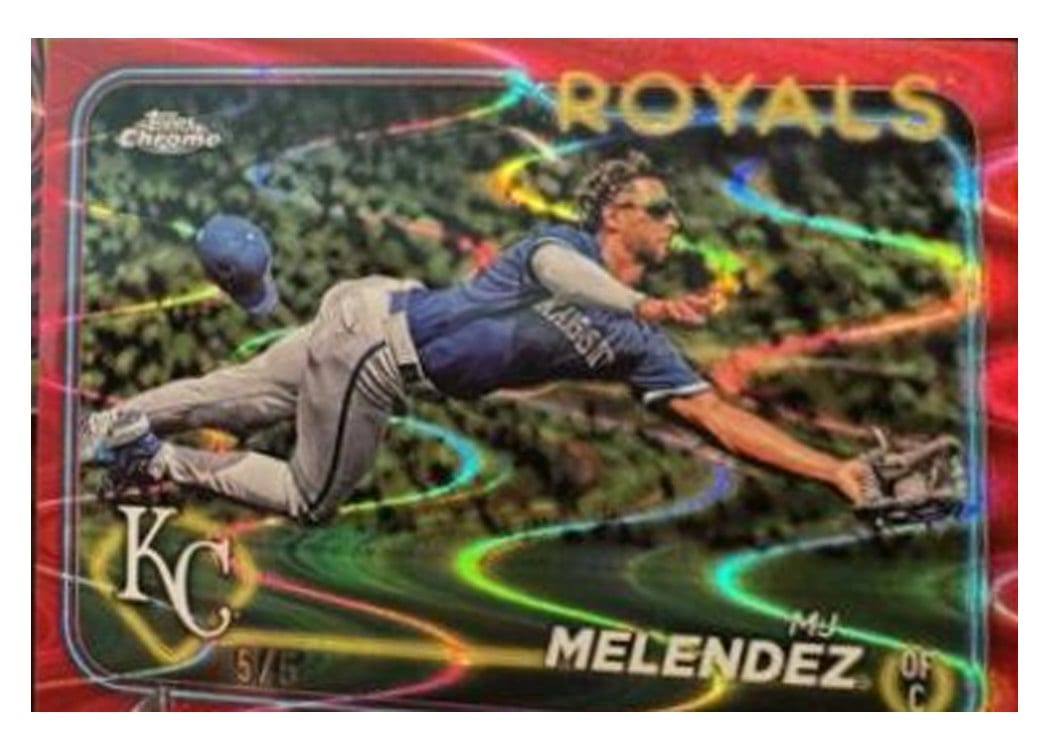 2024 Topps Chrome Base Set MJ Melendez #7 card
