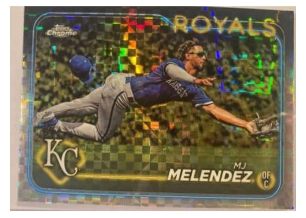 2024 Topps Chrome Base Set MJ Melendez #7 card