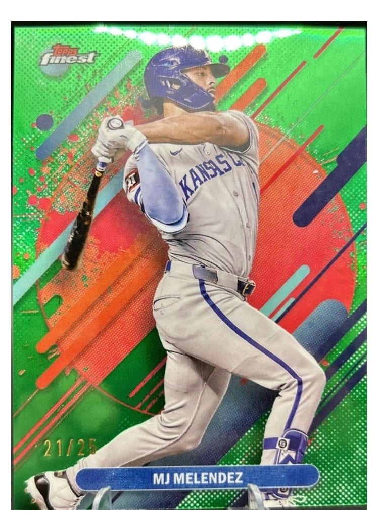 2025 Finest Base Set MJ Melendez #248 card