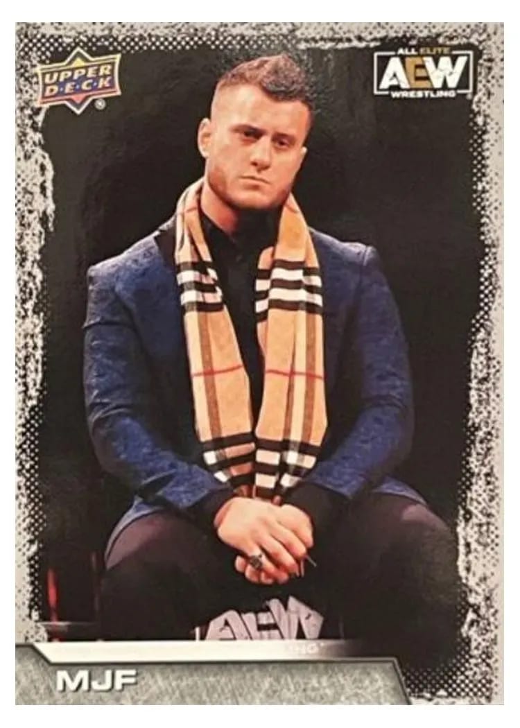2022 Upper Deck AEW MJF #3 card