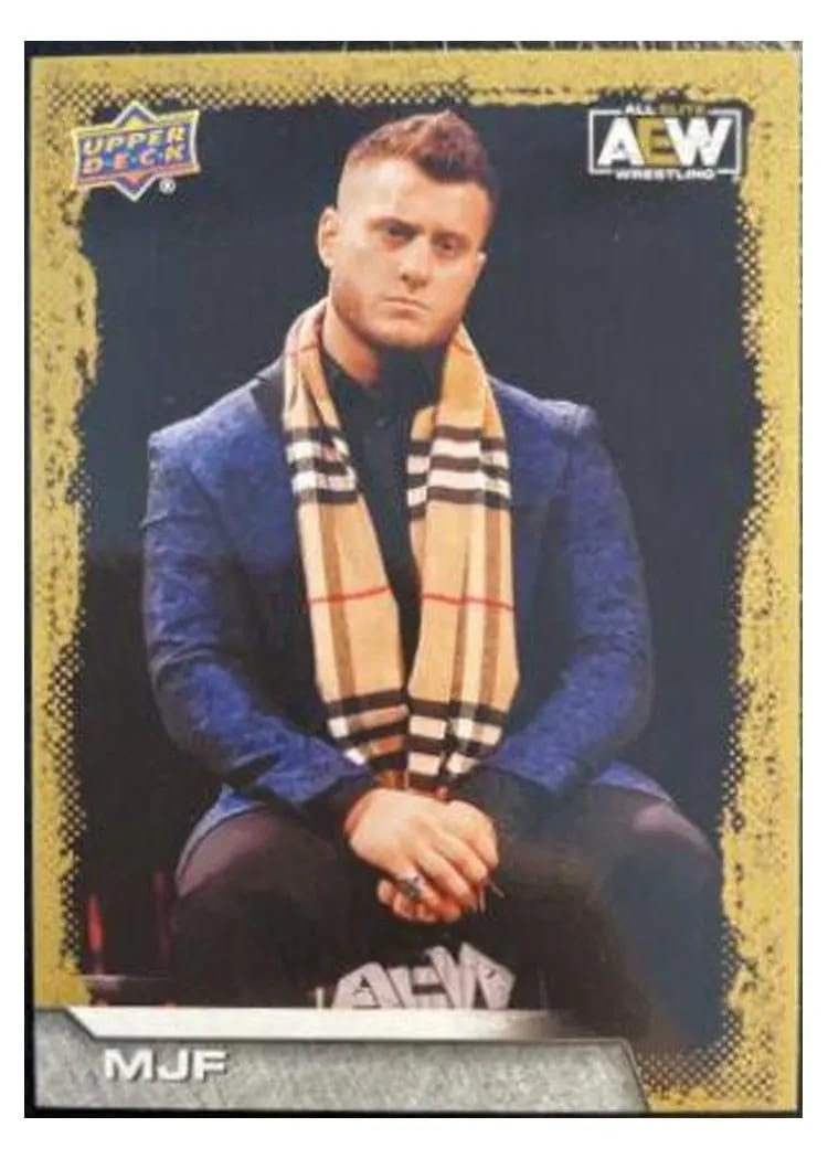 2022 Upper Deck AEW MJF #3 card