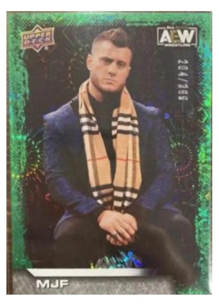 2022 Upper Deck AEW MJF #3 card