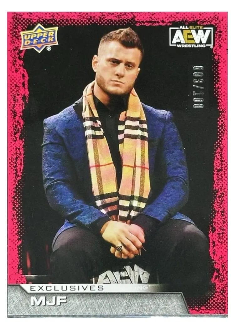 2022 Upper Deck AEW MJF #3 card