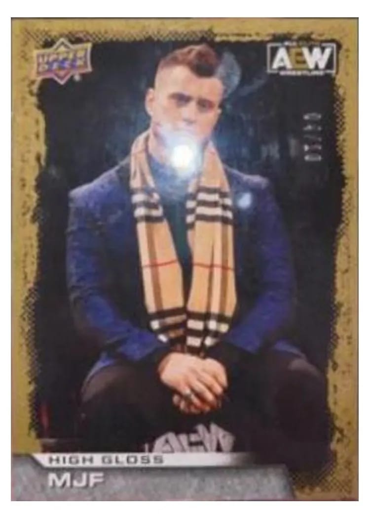 2022 Upper Deck AEW MJF #3 card