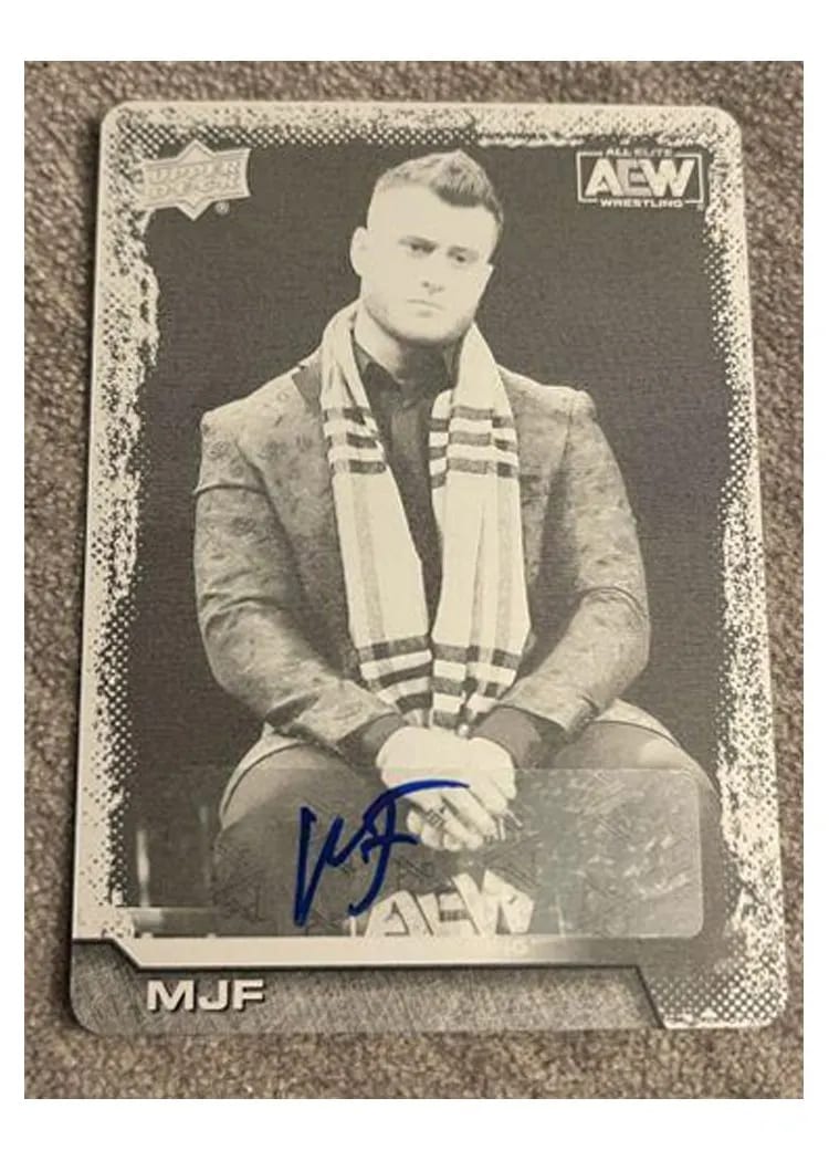 2022 Upper Deck AEW MJF #3 card