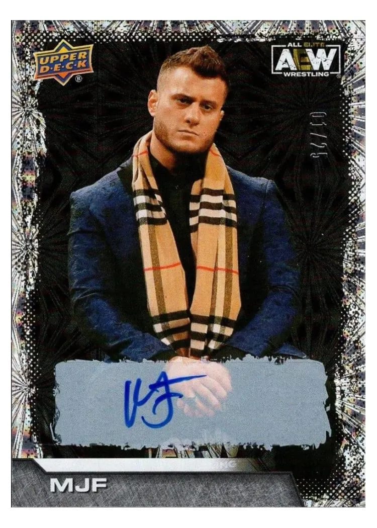 2022 Upper Deck AEW MJF #3 card