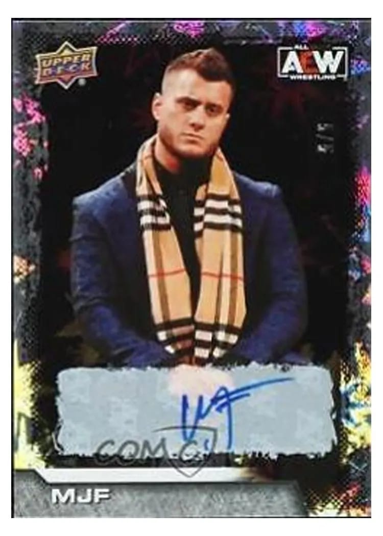 2022 Upper Deck AEW MJF #3 card