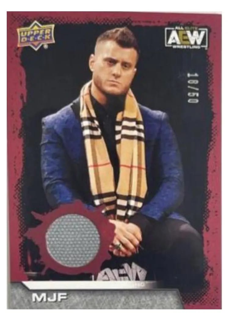 2022 Upper Deck AEW MJF #3 card