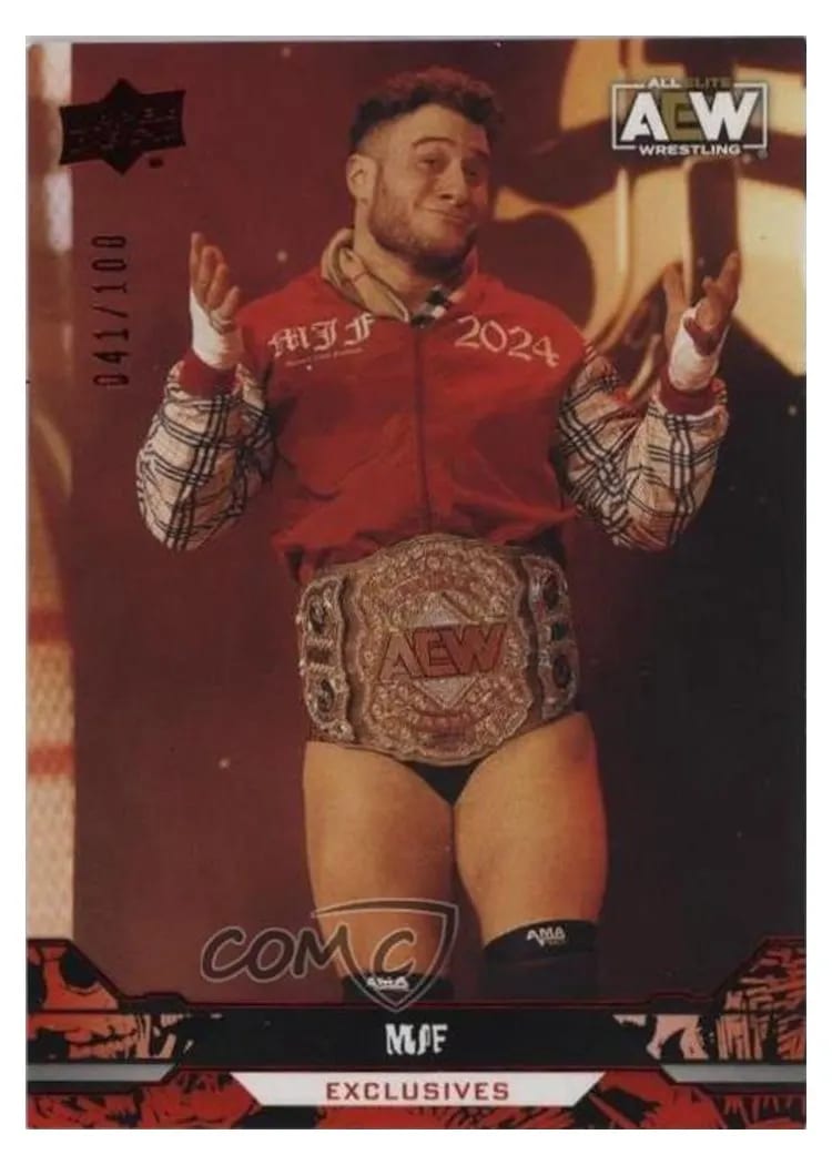 2023 Upper Deck AEW MJF #8 card
