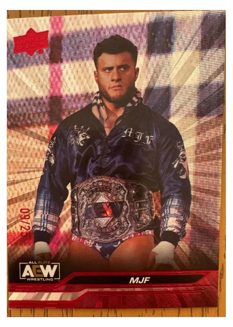 2024 Upper Deck AEW MJF #1 card