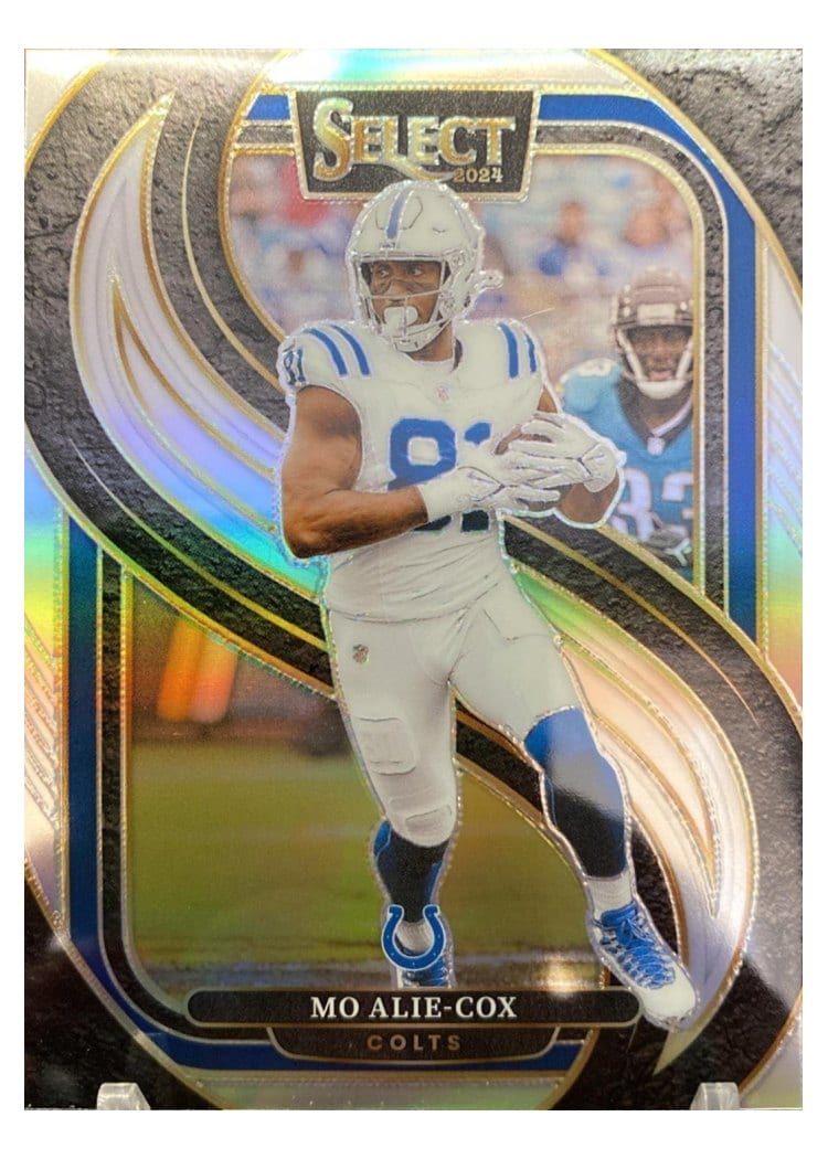2024 Panini Select Base Set Mo Alie-Cox Silver Prizm #184 card