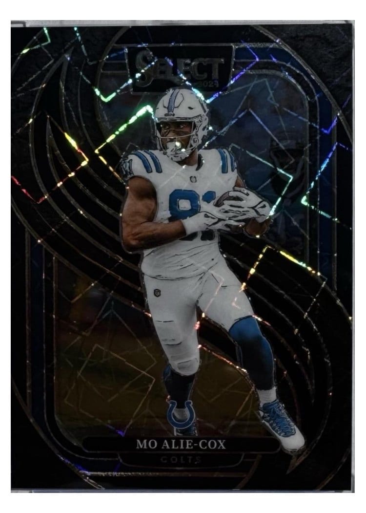 2024 Panini Select Base Set Mo Alie-Cox Black Mojo #184