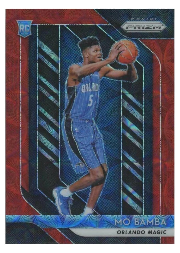 2018-19 Panini Prizm Base Set Mo Bamba #99 card