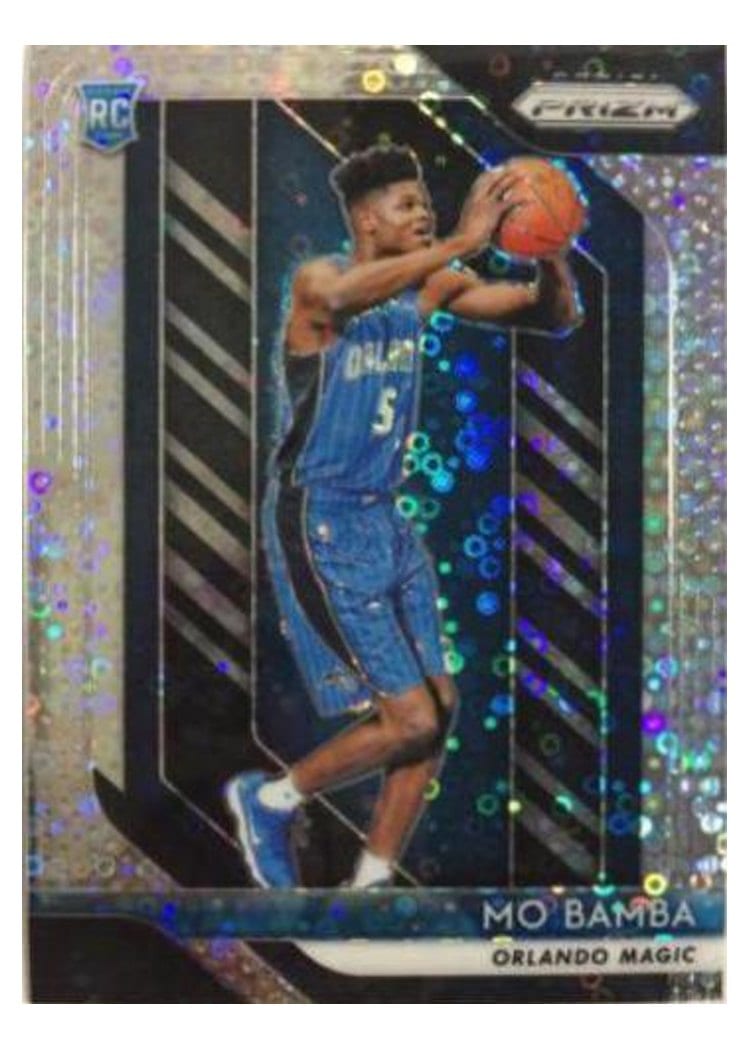 2018-19 Panini Prizm Base Set Mo Bamba Fast Break Prizm #99 card