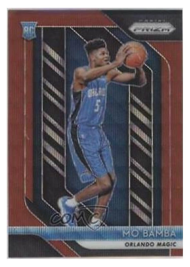 2018-19 Panini Prizm Base Set Mo Bamba #99 card