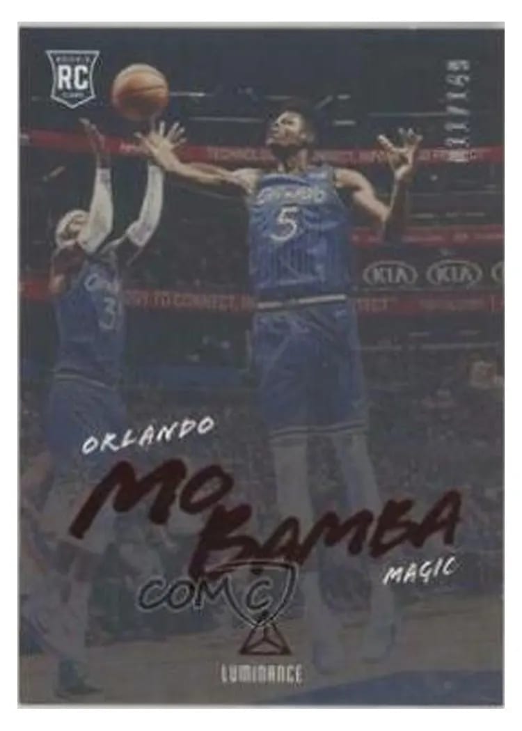 2018 Panini Chronicles Mo Bamba #156 card