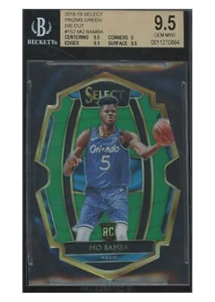 2018 Panini Select Mo Bamba #152 card