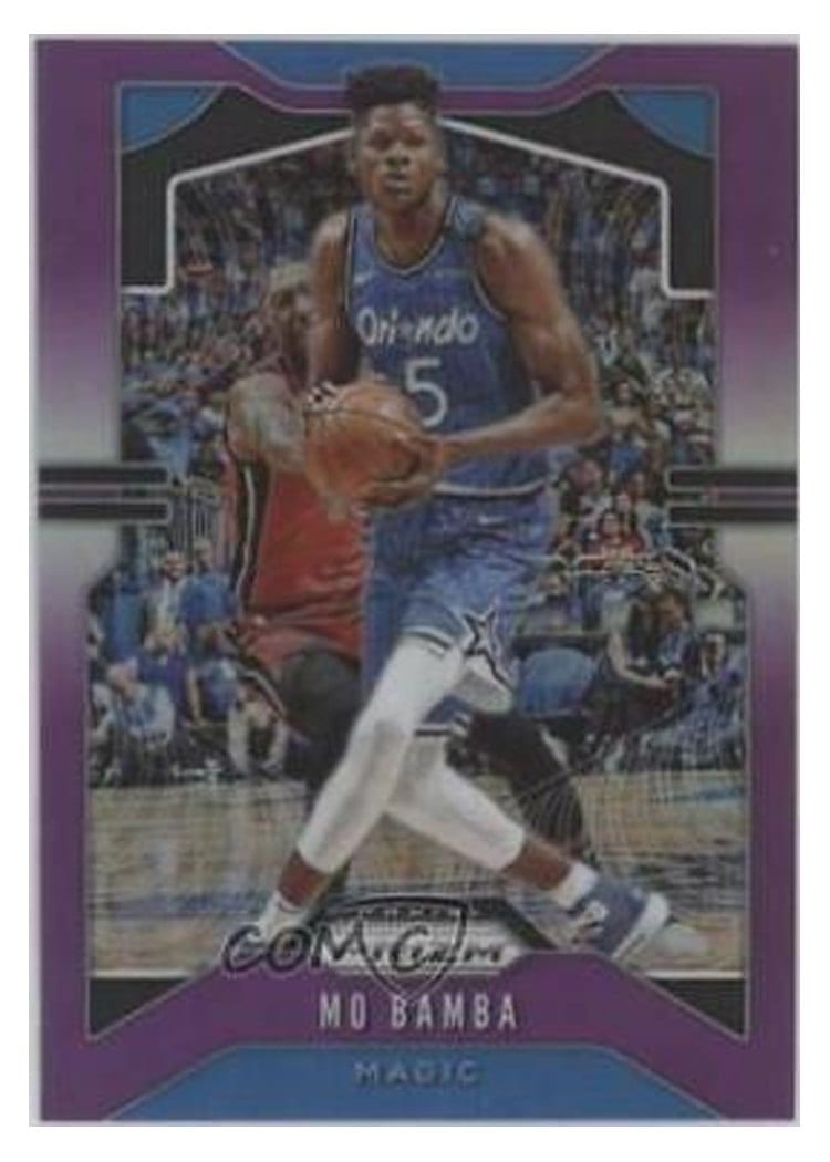 2019-20 Panini Prizm Base Set Mo Bamba #191 card