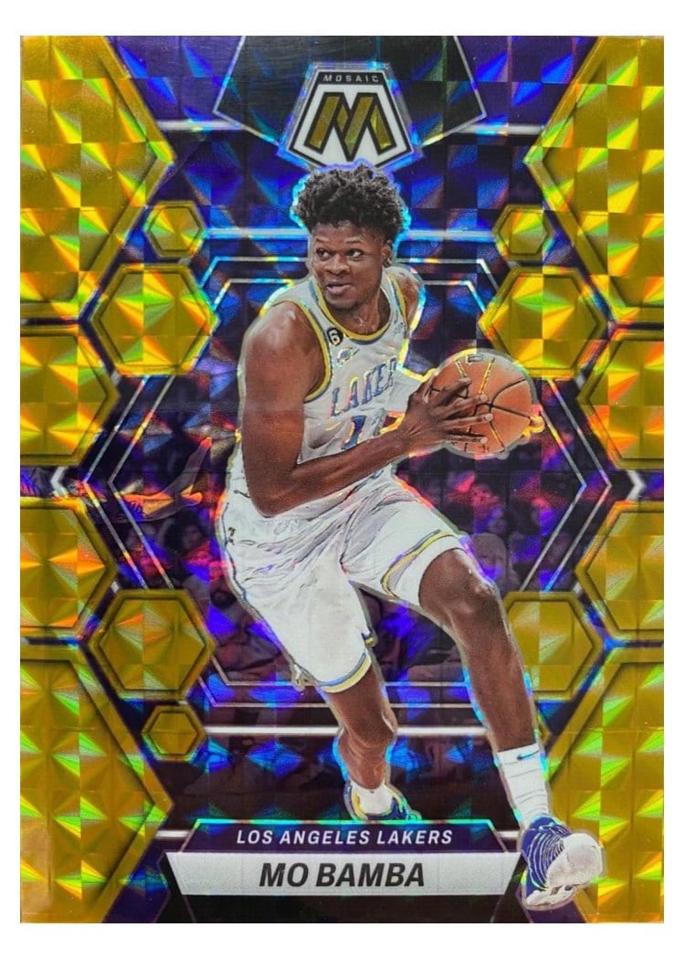 2022 Panini Mosaic Mo Bamba #81 card