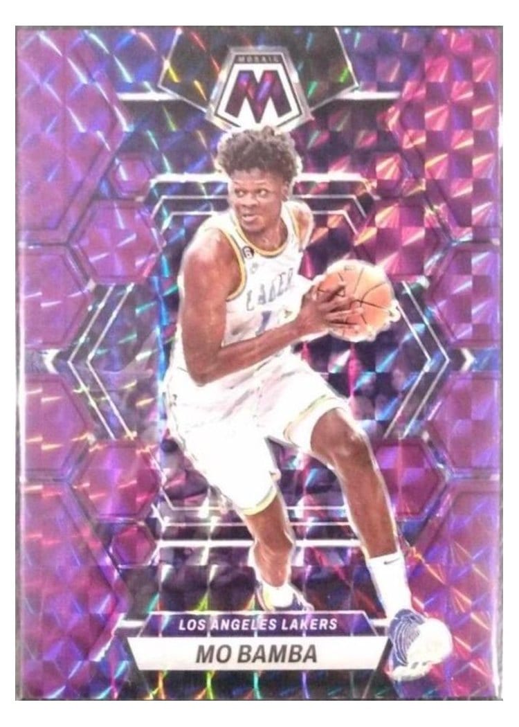 2022 Panini Mosaic Mo Bamba #81 card