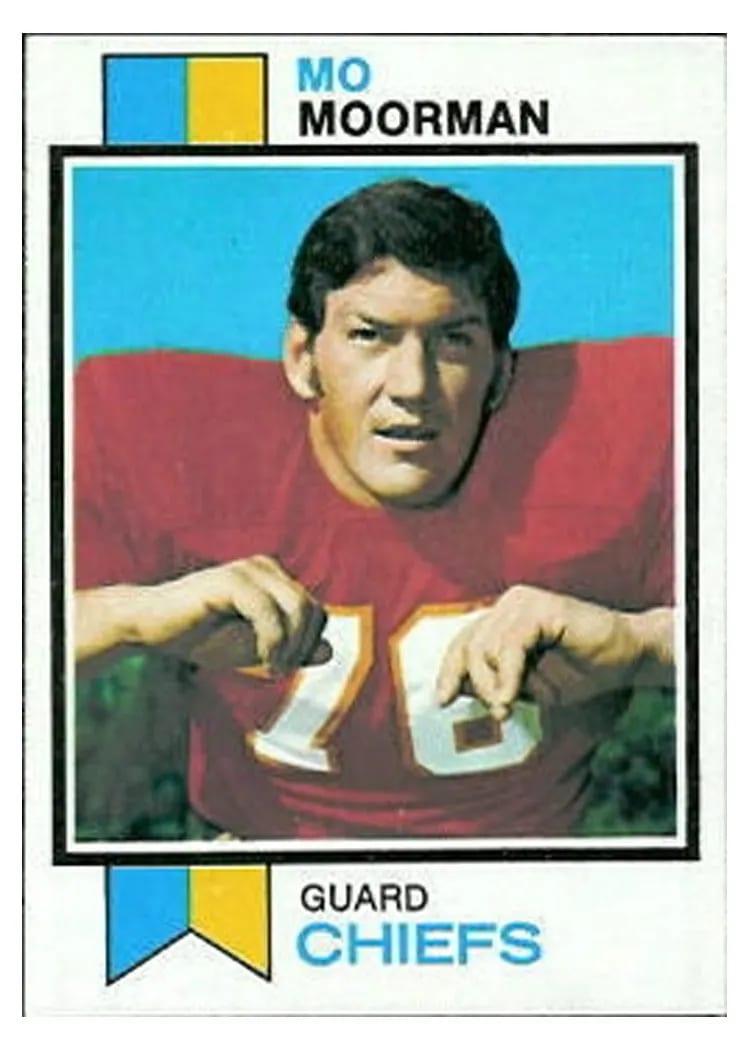 1973 Topps Mo Moorman #84 card