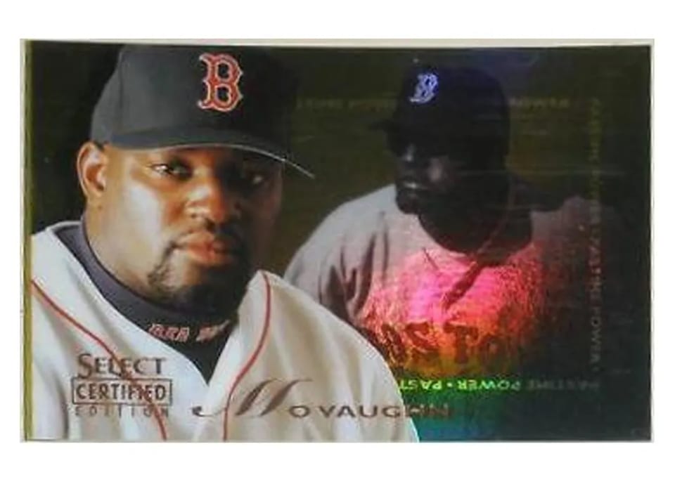1996 Select Certified Mo Vaughn #141 card
