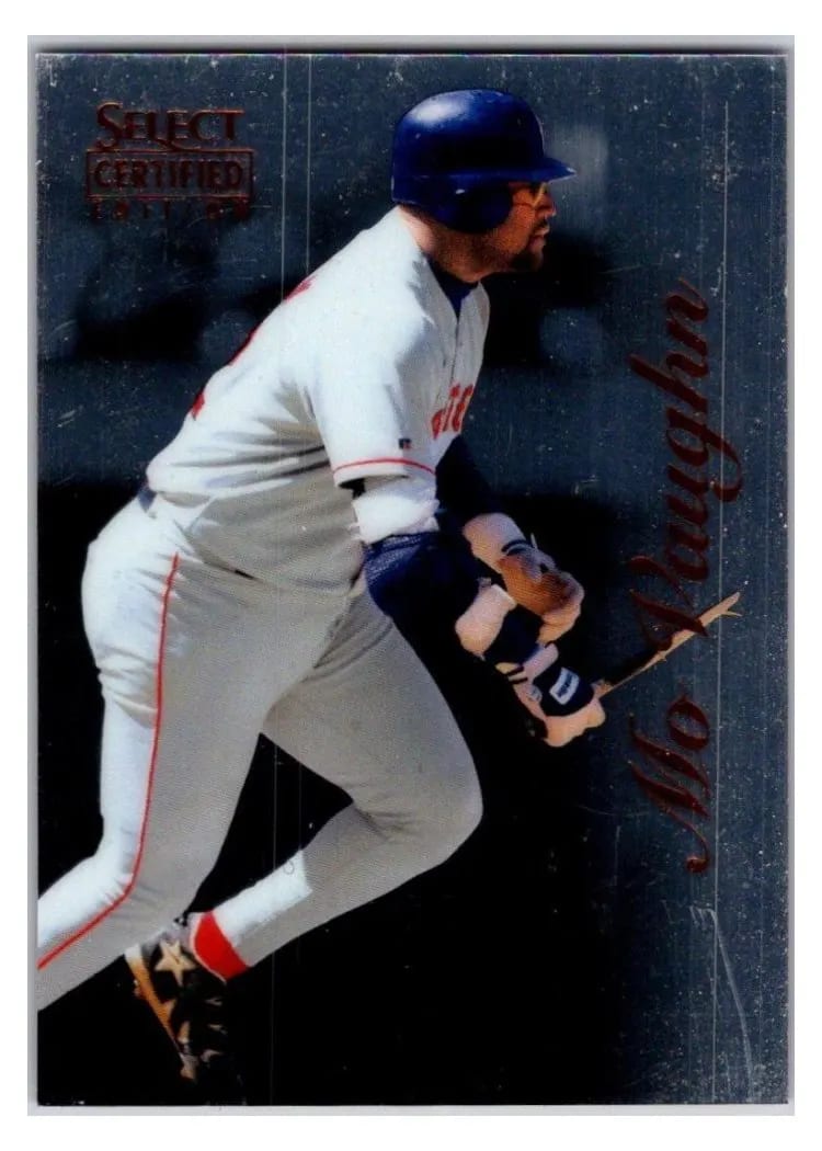 1996 Select Certified Mo Vaughn #67 card