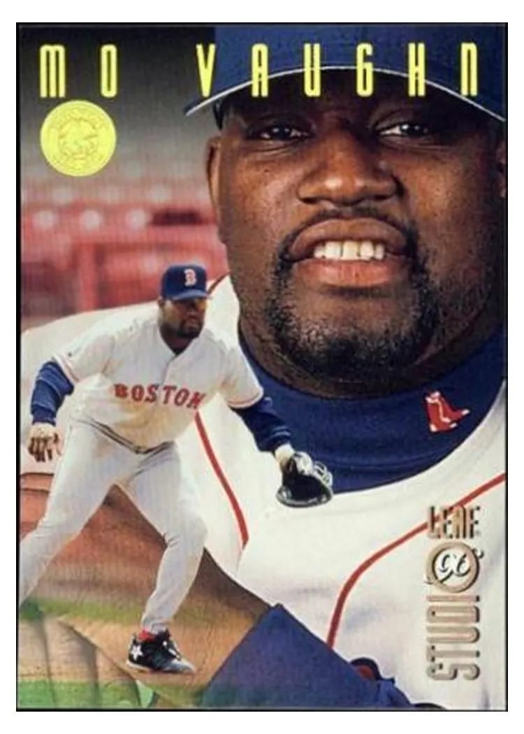 1996 Studio Mo Vaughn #104 card