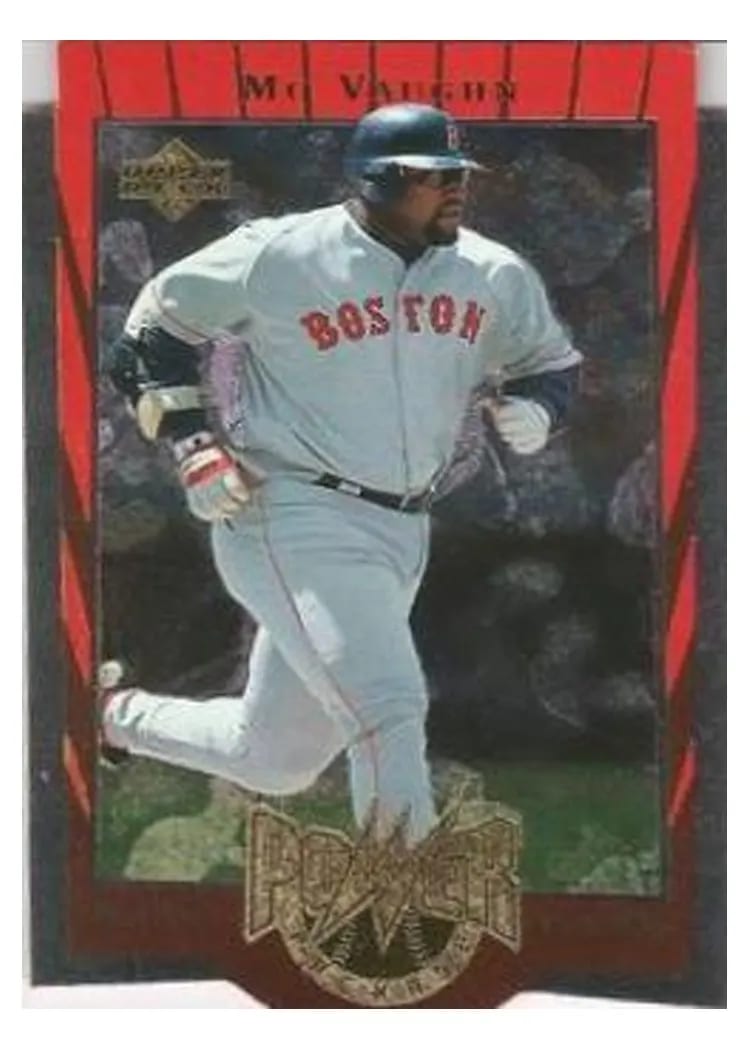 1997 Upper Deck Power Package Mo Vaughn #PP17 card