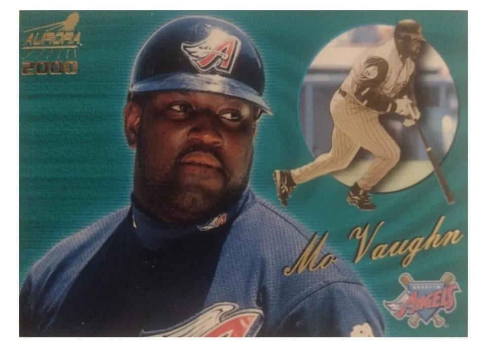 2000 Pacific Aurora Mo Vaughn #4 card