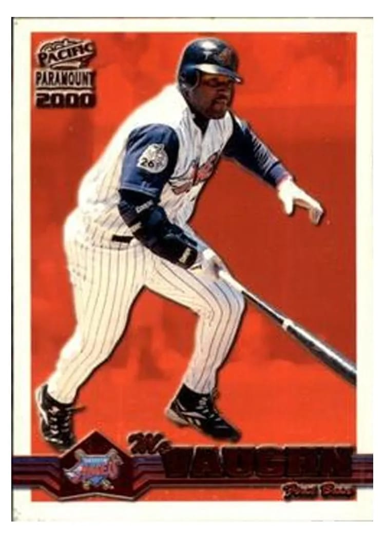 2000 Pacific Paramount Mo Vaughn #8 card