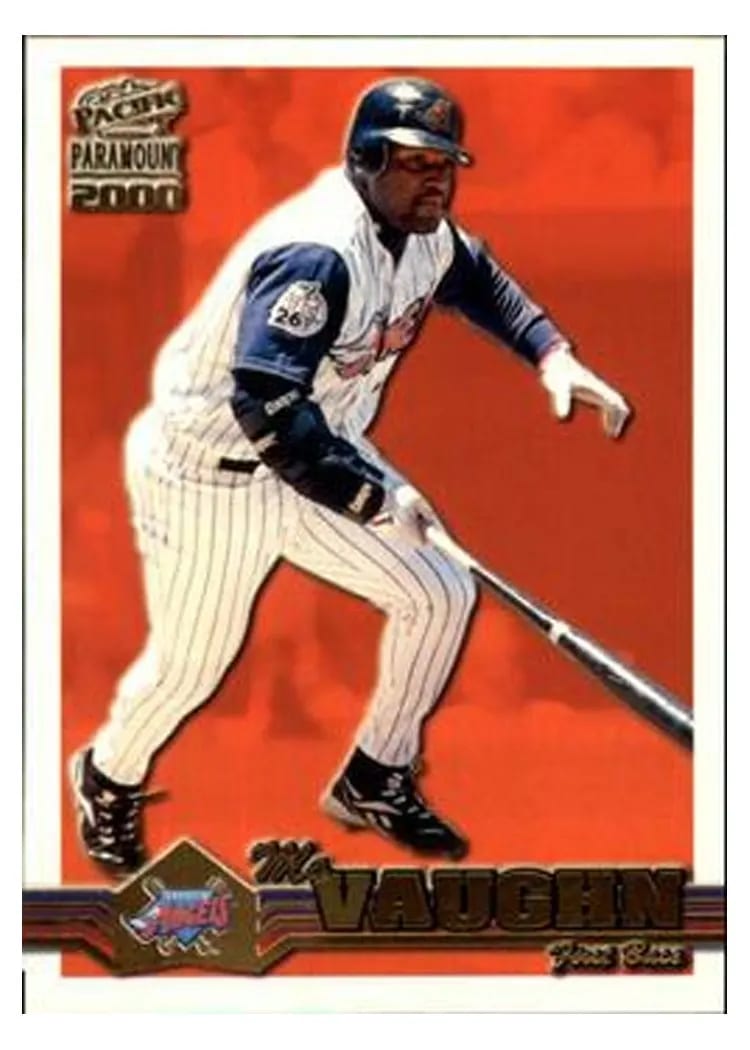 2000 Pacific Paramount Mo Vaughn #8 card
