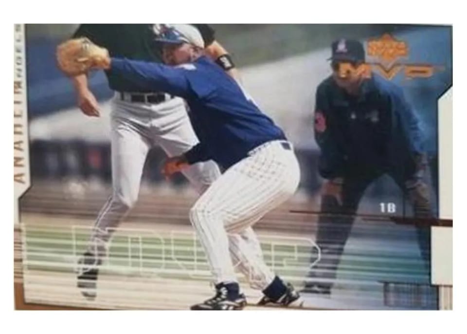 2000 Upper Deck MVP Mo Vaughn #2 card