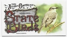 2025 Topps Allen & Ginter State Birds (Minis) Mockingbird - Mississippi #SB-24 card