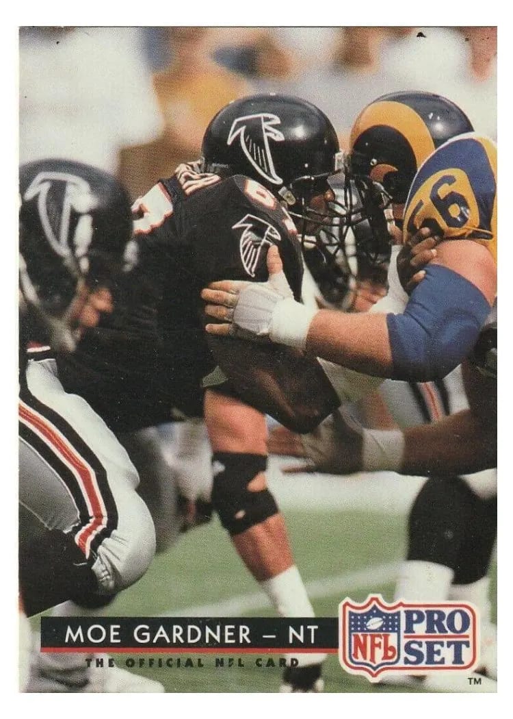 1992 Pro Set Moe Gardner #111 card
