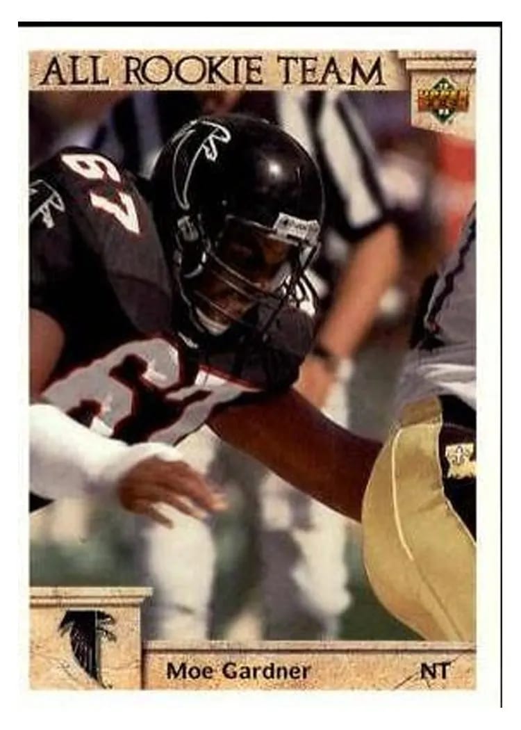 1992 Upper Deck Moe Gardner #43 card