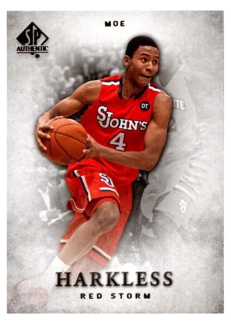 2012 SP Authentic Moe Harkless #24 card