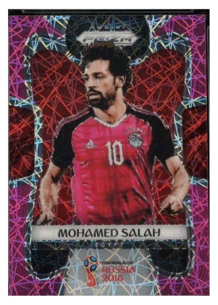 2018 Panini Prizm World Cup Mohamed Salah #54 card
