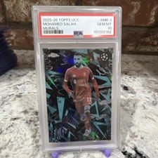 2025-26 Topps UEFA Club Competitions Murals Mohamed Salah #MR-3 card
