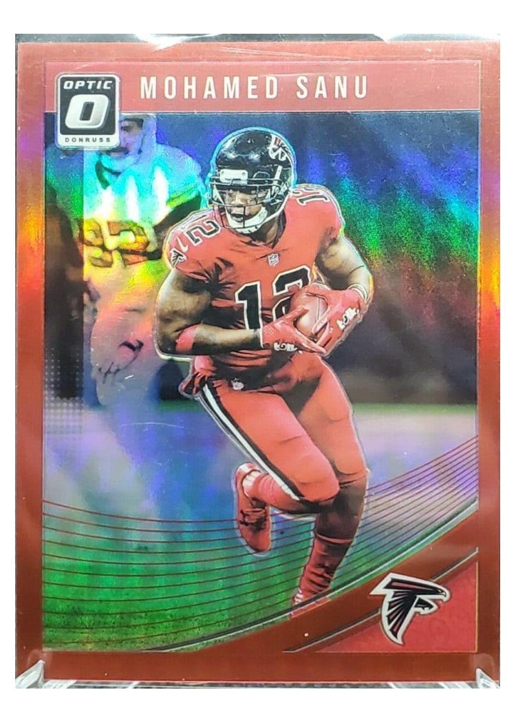 2018 Donruss Optic Base Set Mohamed Sanu #8 card