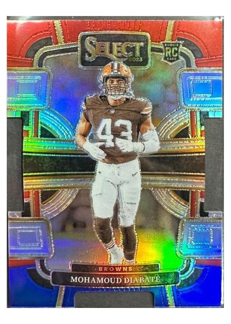 2023 Panini Select Base Set Mohamoud Diabate #23 card