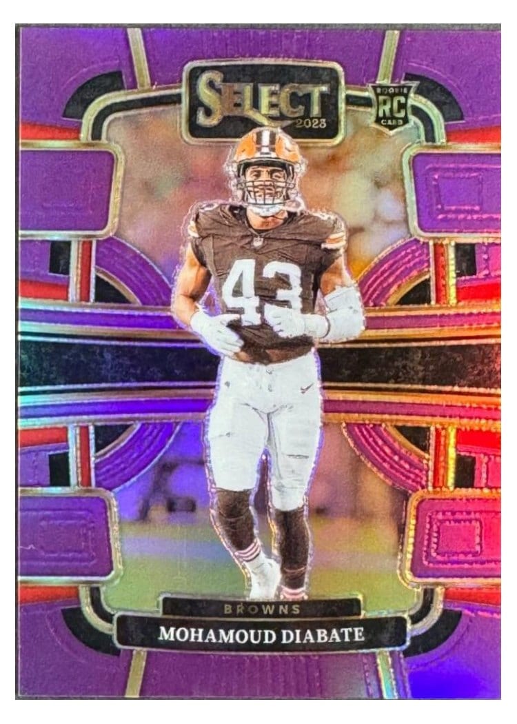 2023 Panini Select Base Set Mohamoud Diabate #23 card