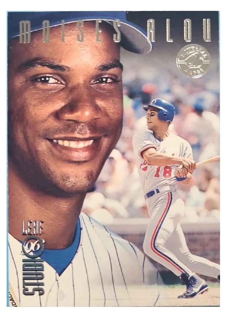 1996 Studio moises alou #101 card