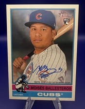 2025 Topps Heritage Real One Autographs Moisés Ballesteros #ROA-BAL card