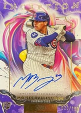 2025 Topps Inception Rookie & Emerging Stars Autographs Moisés Ballesteros #RESA-MB card