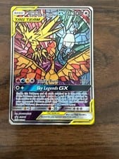 2017 SM Black Star Promos Moltres & Zapdos & Articuno-GX #SM210 card