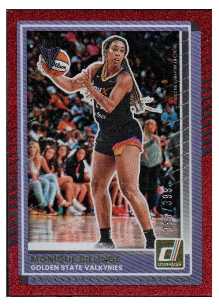 2025-26 Donruss WNBA Base Set Monique Billings #46 card